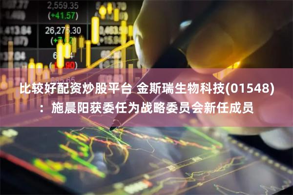 比较好配资炒股平台 金斯瑞生物科技(01548)：施晨阳获委任为战略委员会新任成员