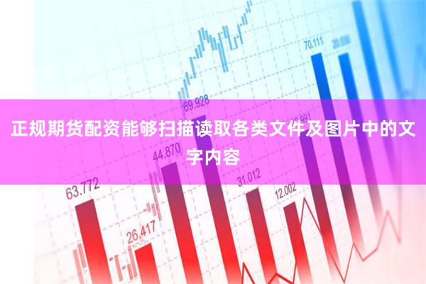 正规期货配资能够扫描读取各类文件及图片中的文字内容