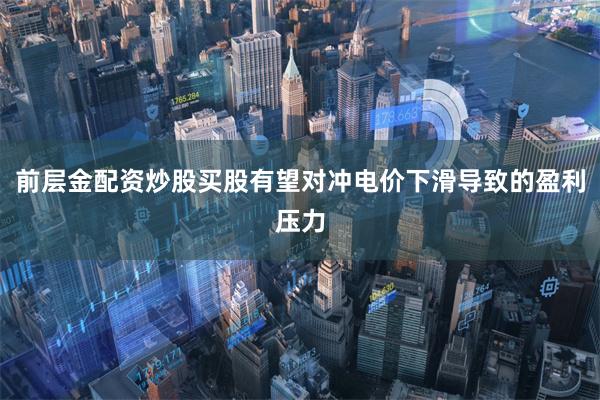 前层金配资炒股买股有望对冲电价下滑导致的盈利压力